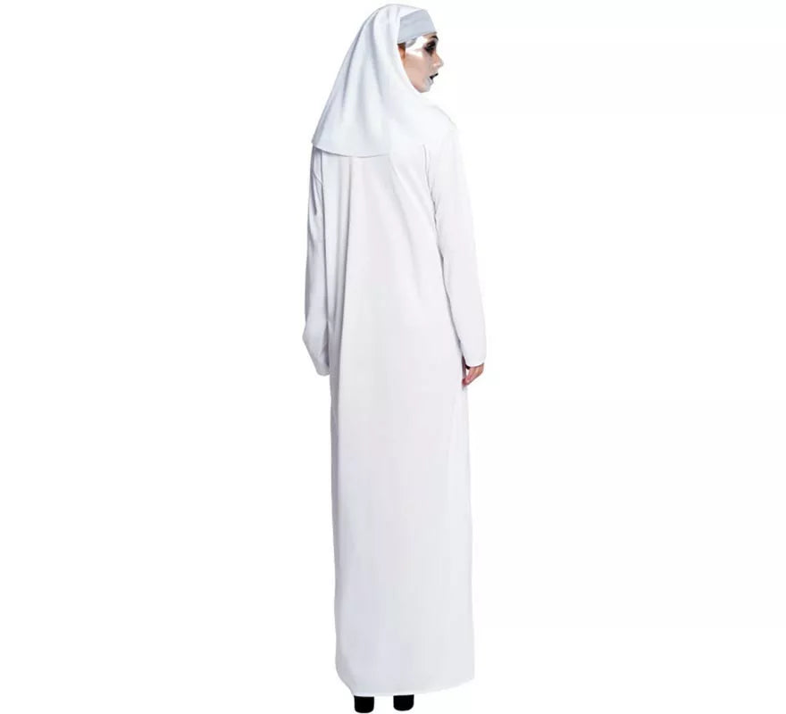 Translation missing: es.Disfraz de Monja blanca para mujer