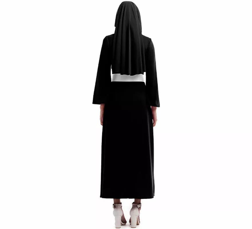 Translation missing: es.Disfraz de Monja negra para mujer