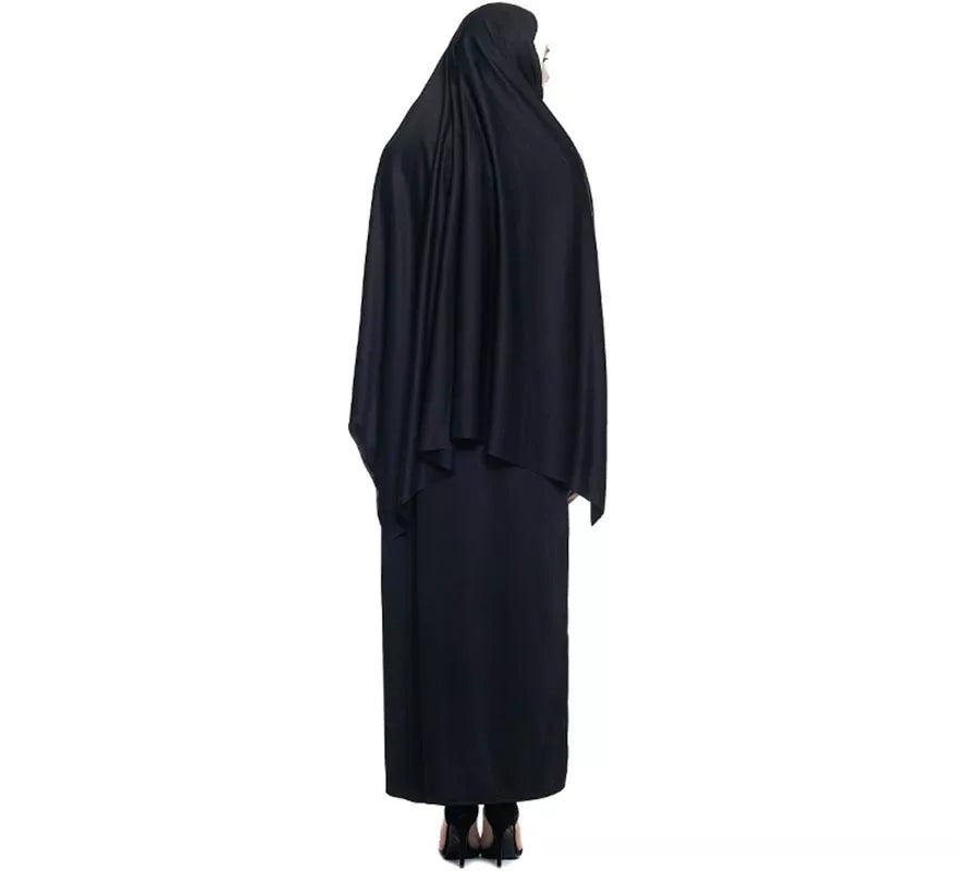 Translation missing: es.Disfraz de Monja Negro para mujer