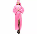 Disfraz de Monja rosa para mujer
