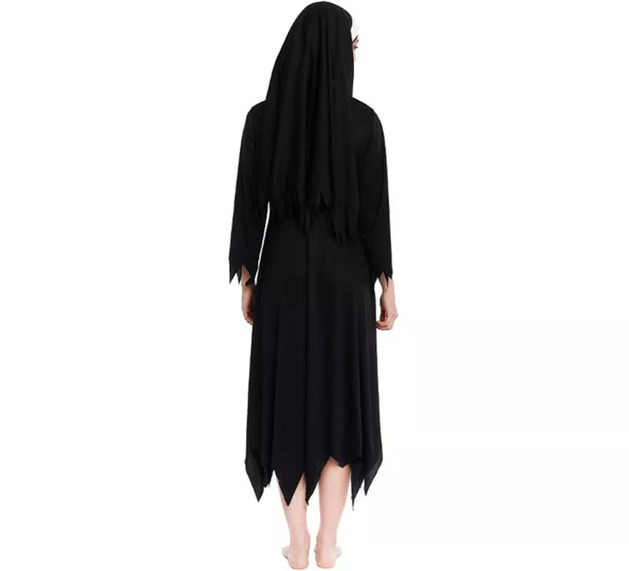 Translation missing: es.Disfraz de Monja Zombie túnica con picos para mujer