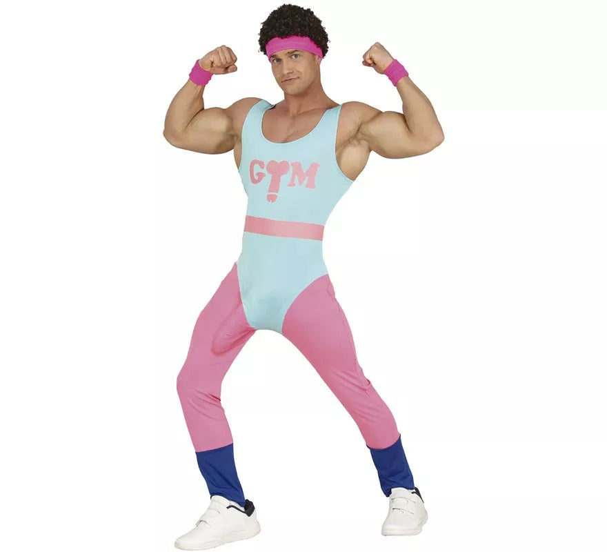 Translation missing: es.Disfraz de Mono de Estiramiento de Gimnasta para hombre