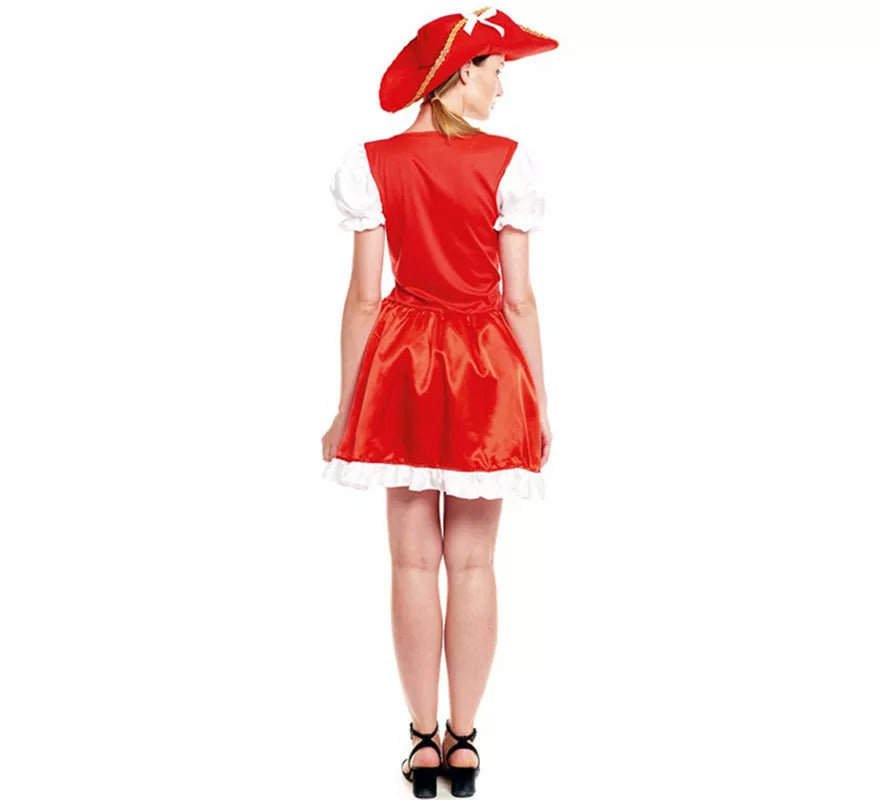 Translation missing: es.Disfraz de Mosquetera Roja en Vestido para mujer