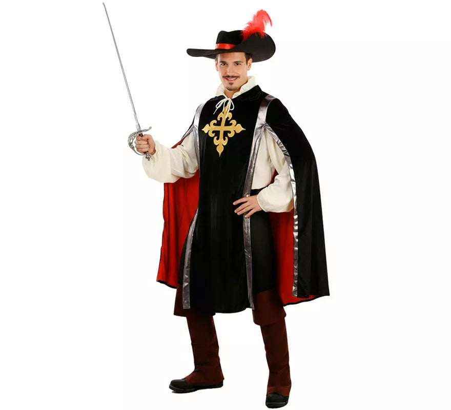 Translation missing: es.Disfraz de Mosquetero Elegante para hombre