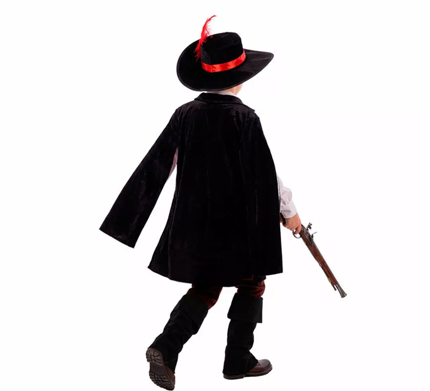 Disfraz de Mosquetero Elegante para niño