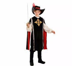 Disfraz de Mosquetero Elegante para niño