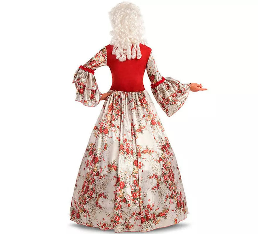 Translation missing: es.Disfraz de Mujer Colonial roja para mujer
