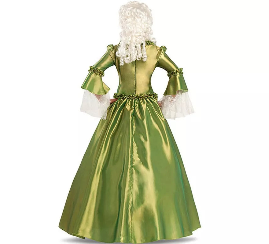 Translation missing: es.Disfraz de Mujer de Versalles verde para mujer