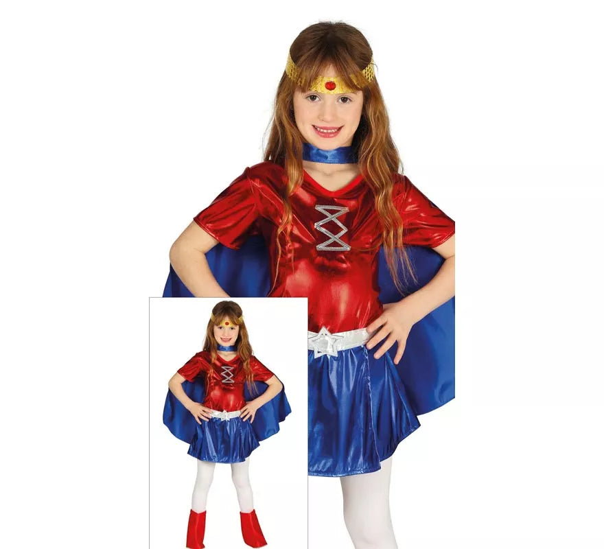 Translation missing: es.Disfraz de Mujer Maravilla para niña