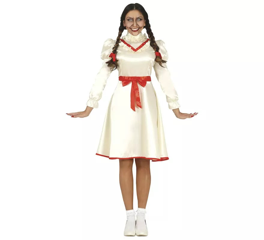 Translation missing: es.Disfraz de Muñeca Antigua Maldita para mujer