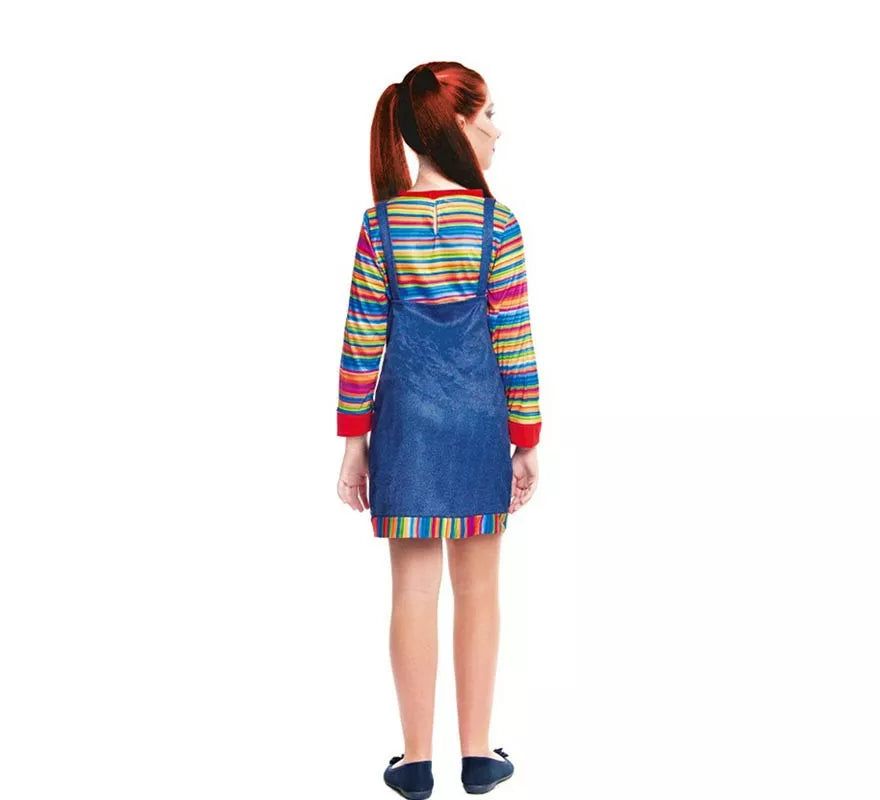Translation missing: es.Disfraz de Muñeca Asesina para niña