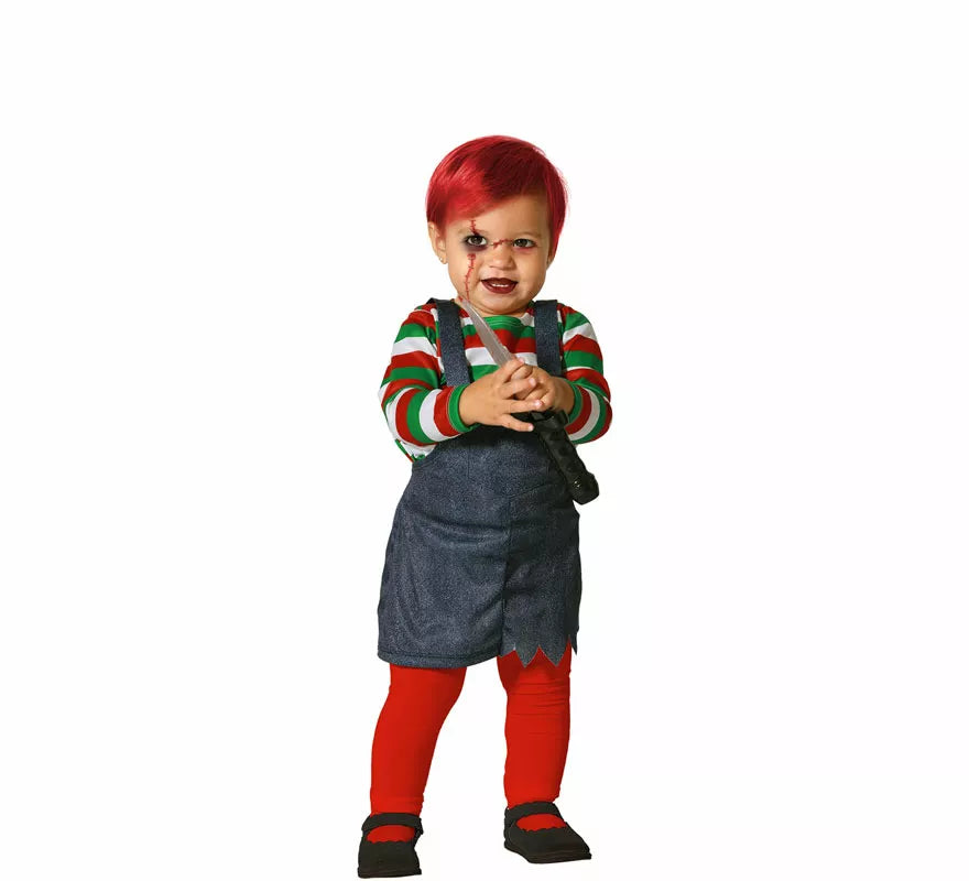 Translation missing: es.Disfraz de Muñeca Diabólica para bebé