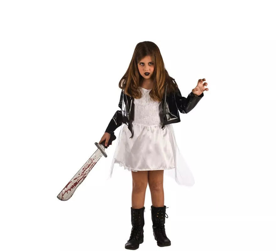 Translation missing: es.Disfraz de Muñeca Diabólica para niña
