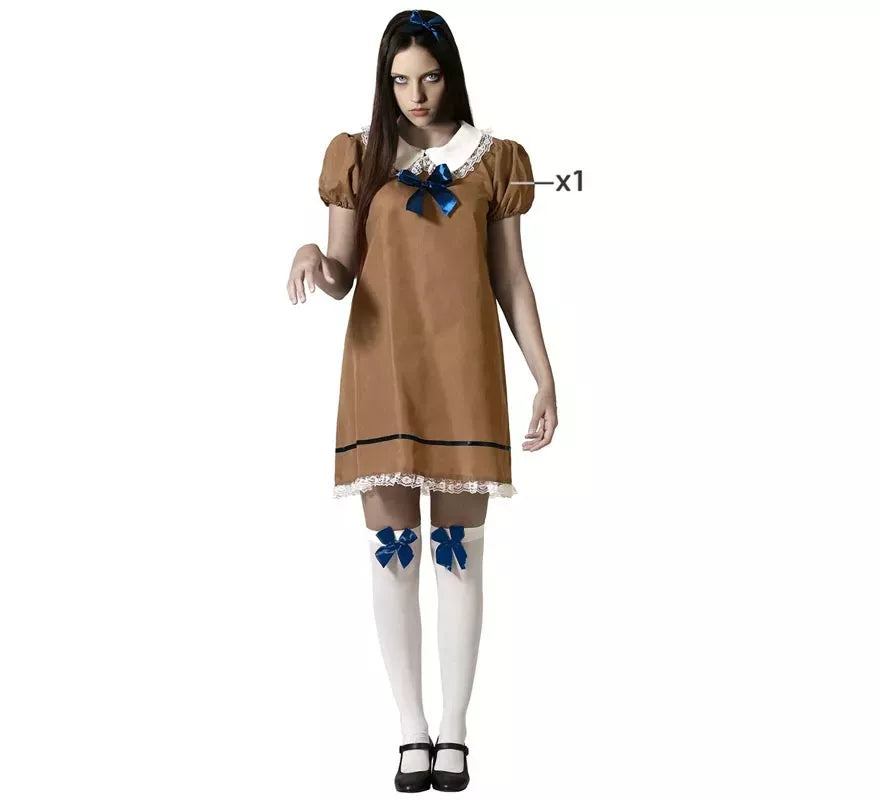 Translation missing: es.Disfraz de Muñeca Megan para mujer