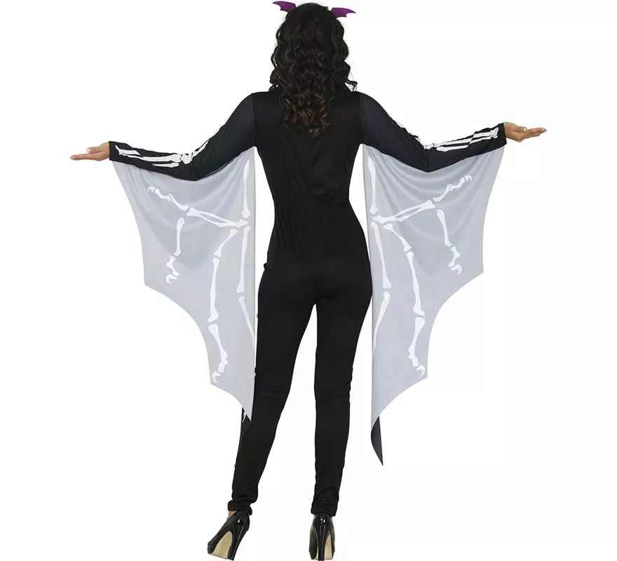 Translation missing: es.Disfraz de Murciélago Esqueleto para mujer