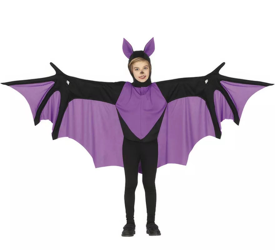Translation missing: es.Disfraz de Murciélago Morado para niños