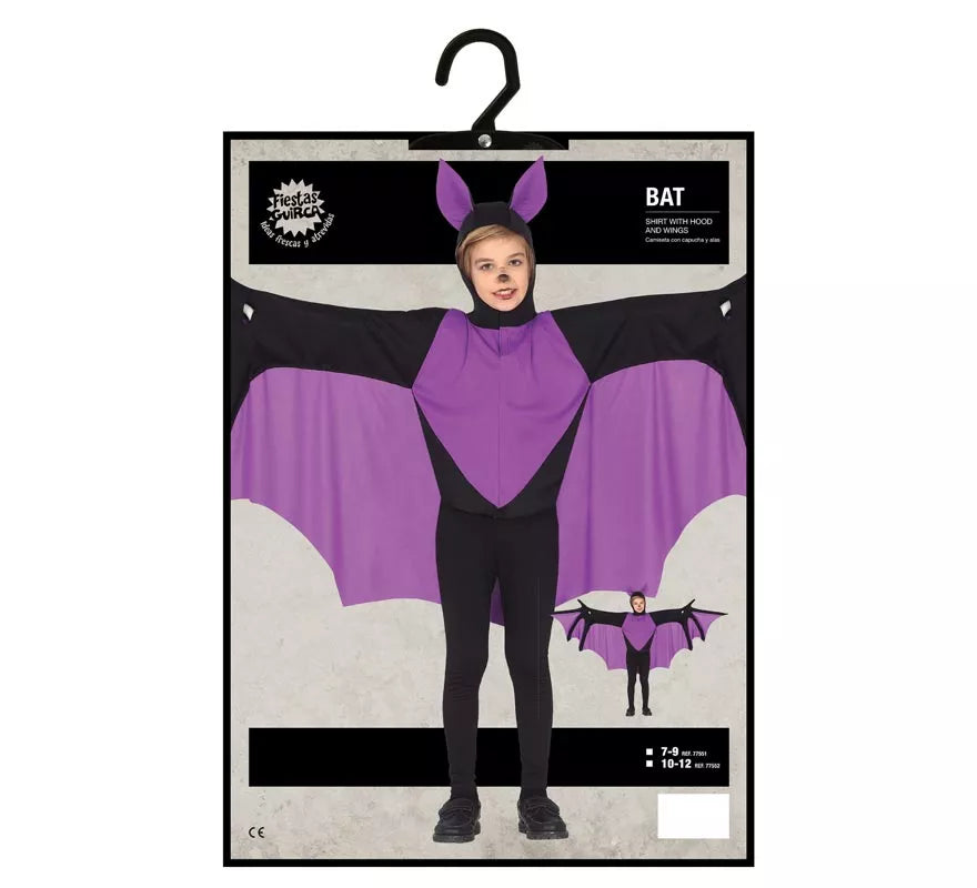 Translation missing: es.Disfraz de Murciélago Morado para niños