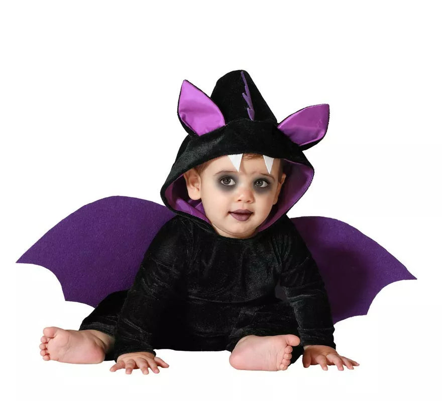 Translation missing: es.Disfraz de Murciélago Negro para niños y bebé