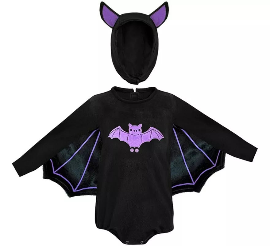 Translation missing: es.Disfraz de Murciélago negro Peluche para bebé