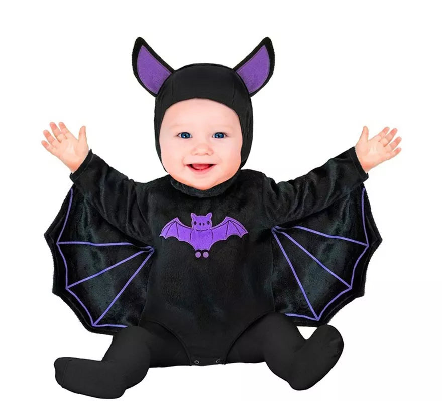Translation missing: es.Disfraz de Murciélago negro Peluche para bebé