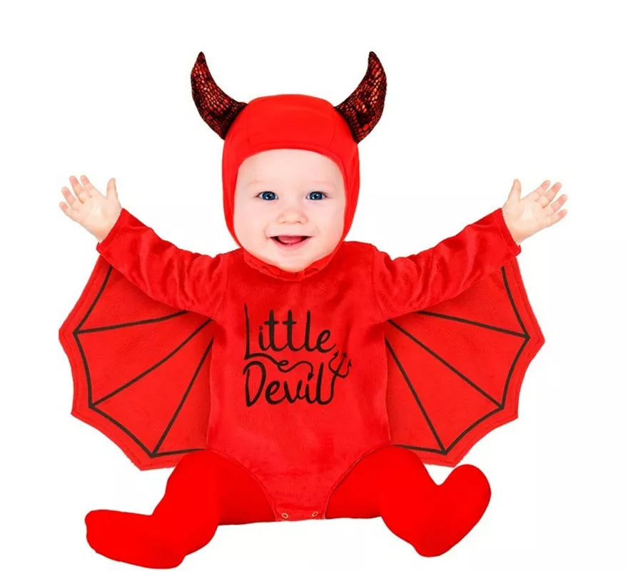 Translation missing: es.Disfraz de Murciélago rojo Peluche para bebé