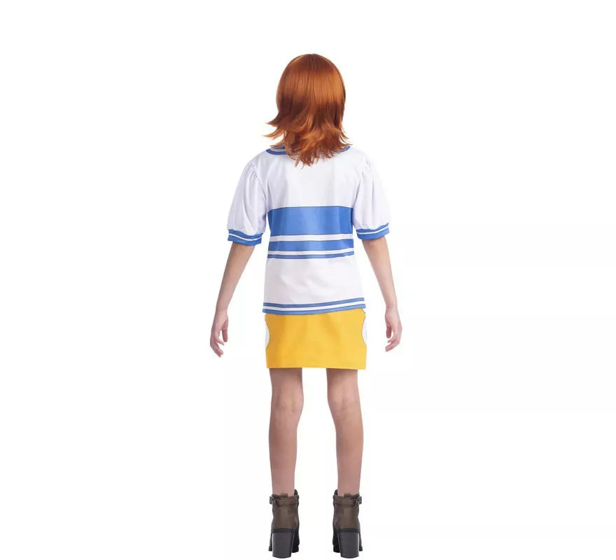 Translation missing: es.Disfraz de Nami de One Piece para niña