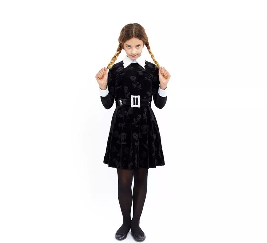 Translation missing: es.Disfraz de Niña Siniestra Clásico para niña y adolescente