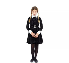 Disfraz de Niña Siniestra Clásico para niña y adolescente