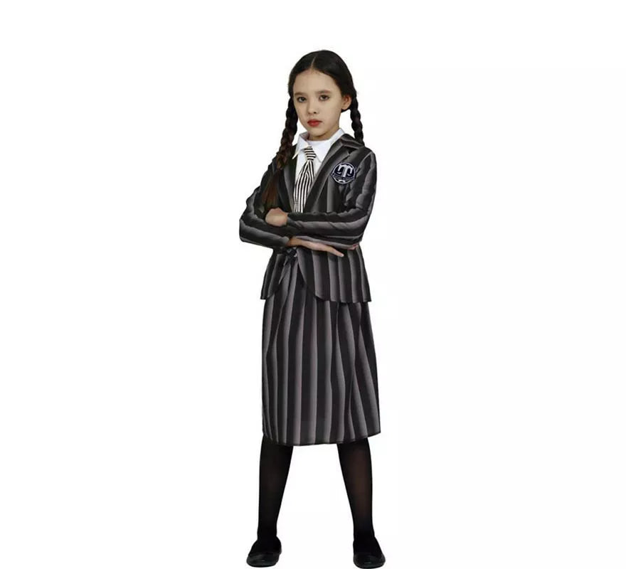 Translation missing: es.Disfraz de Niña Siniestra Colegial para niña
