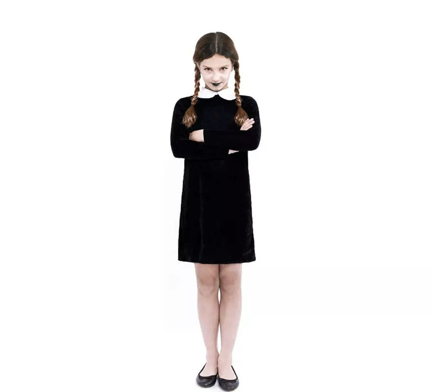 Translation missing: es.Disfraz de Niña Siniestra para niña
