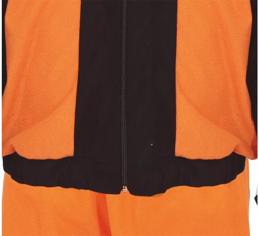 Translation missing: es.Disfraz de Ninja de Anime Naranja y Negro para adolescente