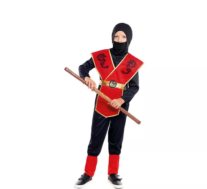 Translation missing: es.Disfraz de Ninja Dragón para niño
