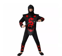 Disfraz de Ninja Dragón rojo para hombre