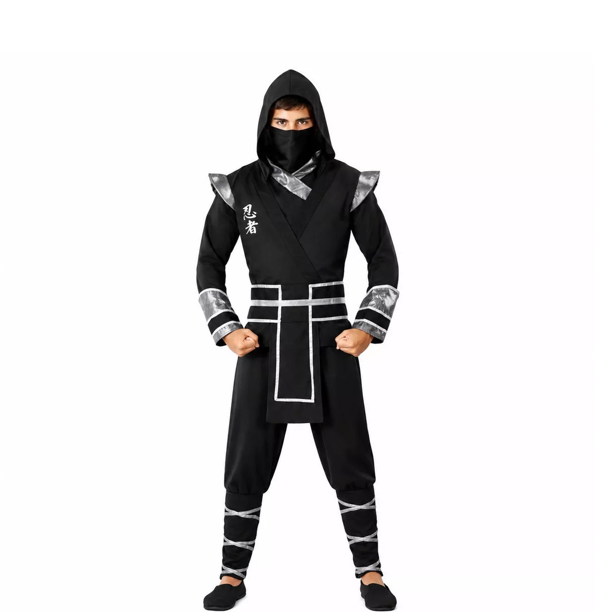 Translation missing: es.Disfraz de Ninja Negro para hombre