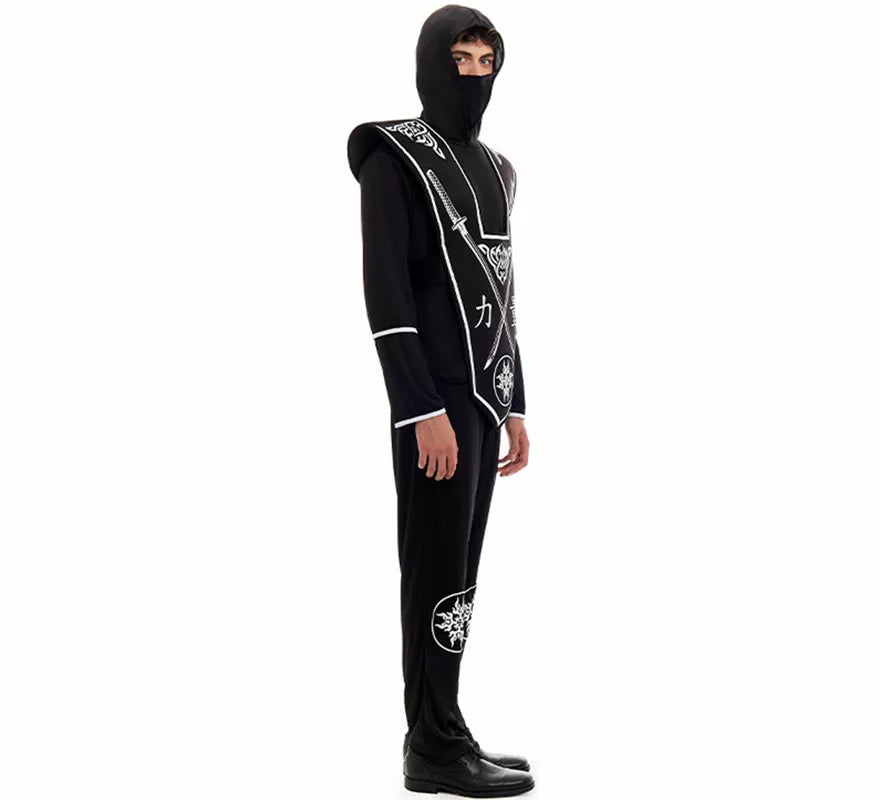 Translation missing: es.Disfraz de Ninja negro para hombre