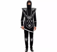 Disfraz de Ninja negro para hombre