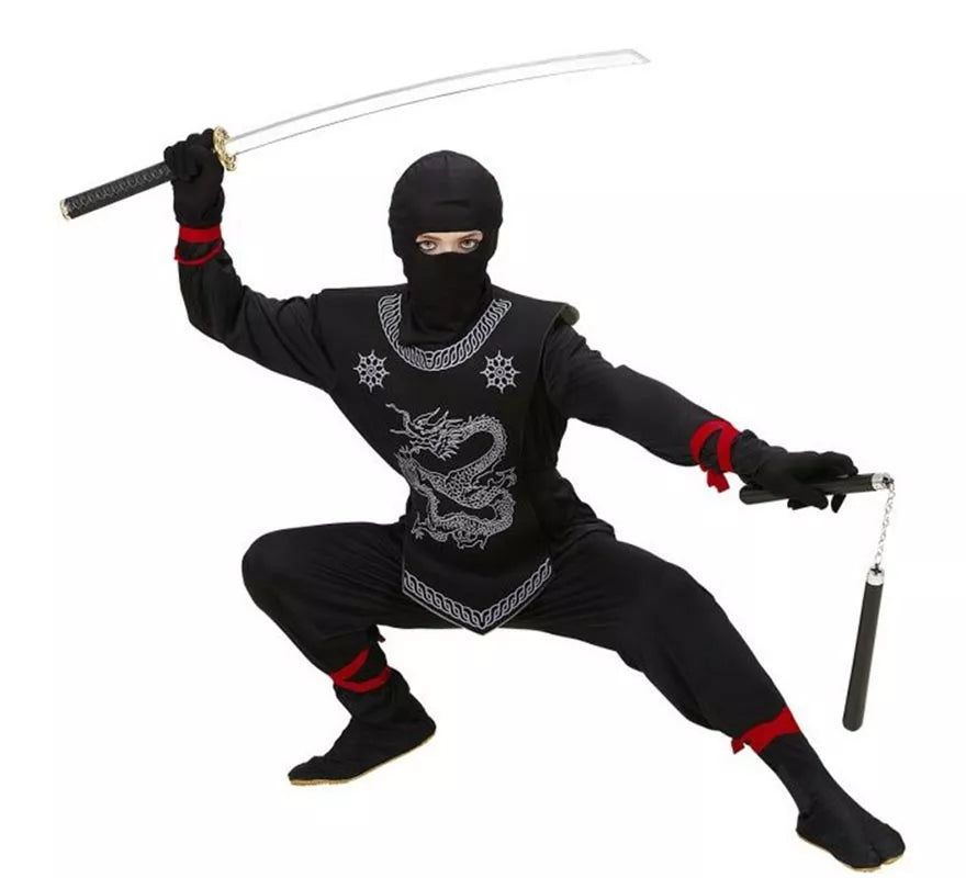 Translation missing: es.Disfraz de Ninja negro para niño