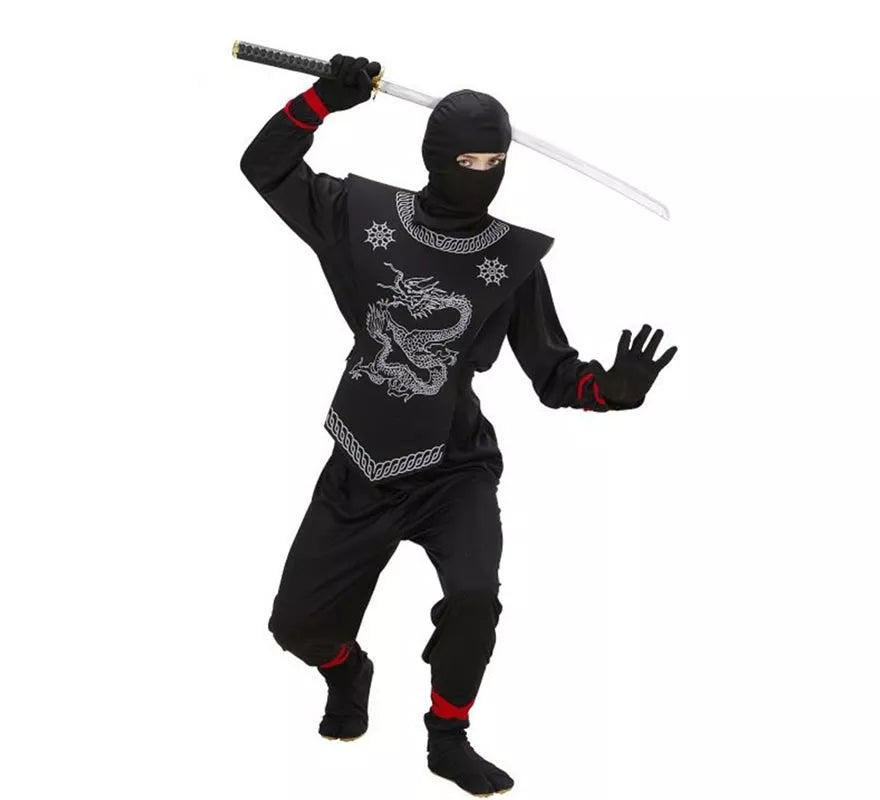 Translation missing: es.Disfraz de Ninja negro para niño