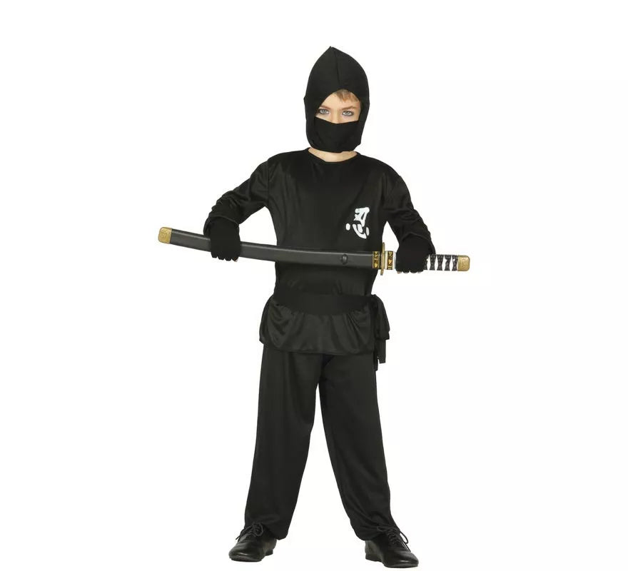 Translation missing: es.Disfraz de Ninja negro para niño