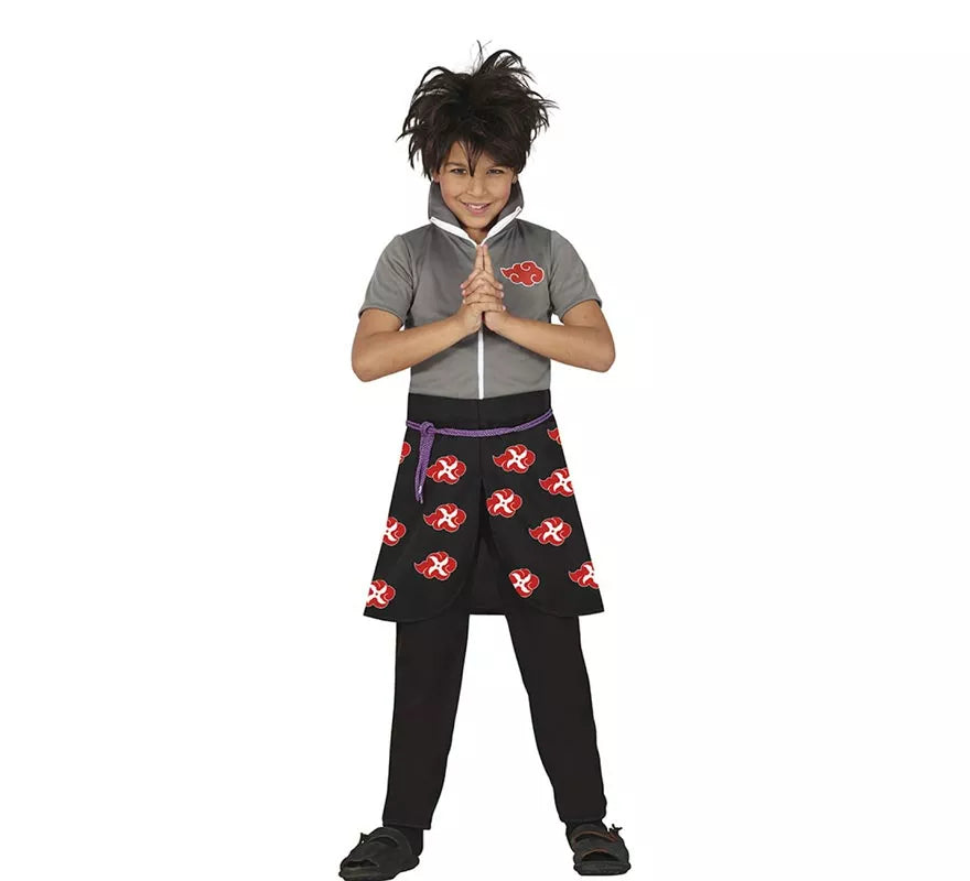 Translation missing: es.Disfraz de Ninja negro para niño y adolescente