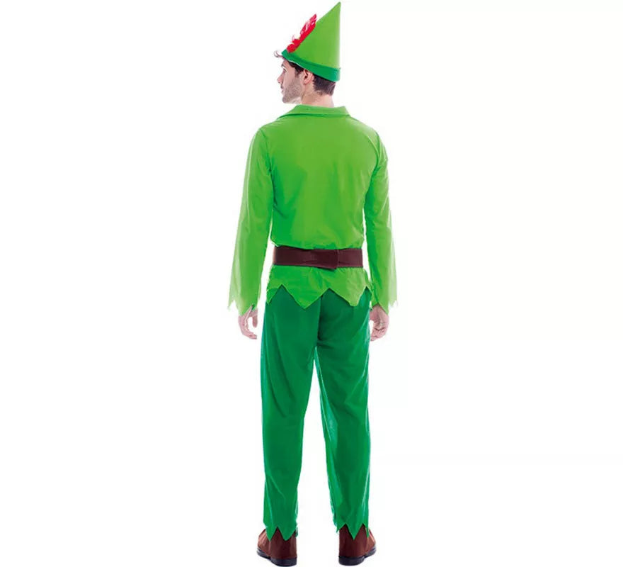 Translation missing: es.Disfraz de Niño Volador Verde para hombre