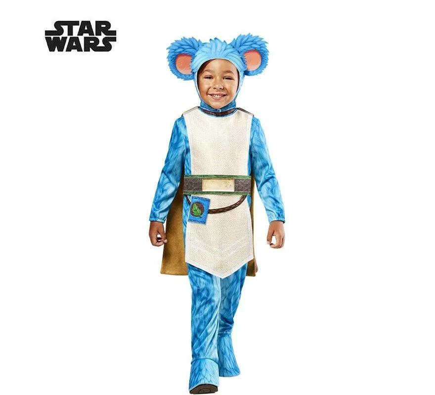 Translation missing: es.Disfraz de Nubs Young Jedi star wars deluxe con cinturón para niño