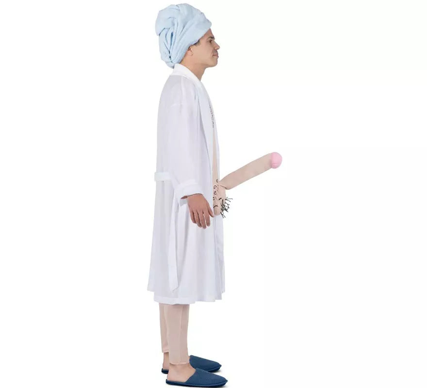 Translation missing: es.Disfraz de Nudista en bata para hombre