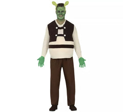 Disfraz de Ogro verde para hombre