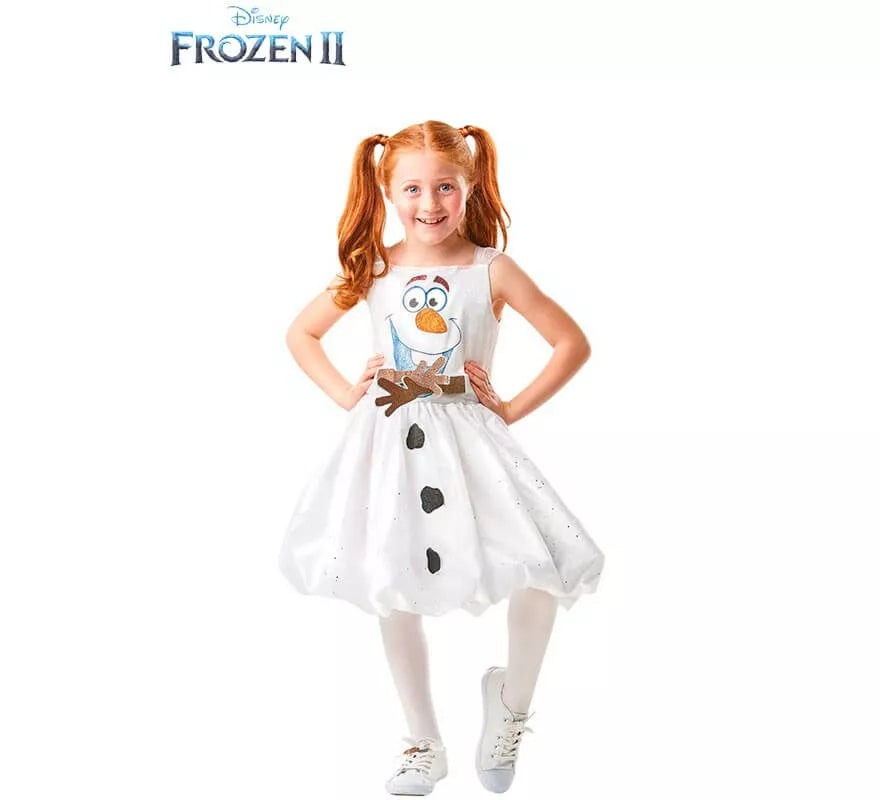 Translation missing: es.Disfraz de Olaf Deluxe de Frozen 2 para niña