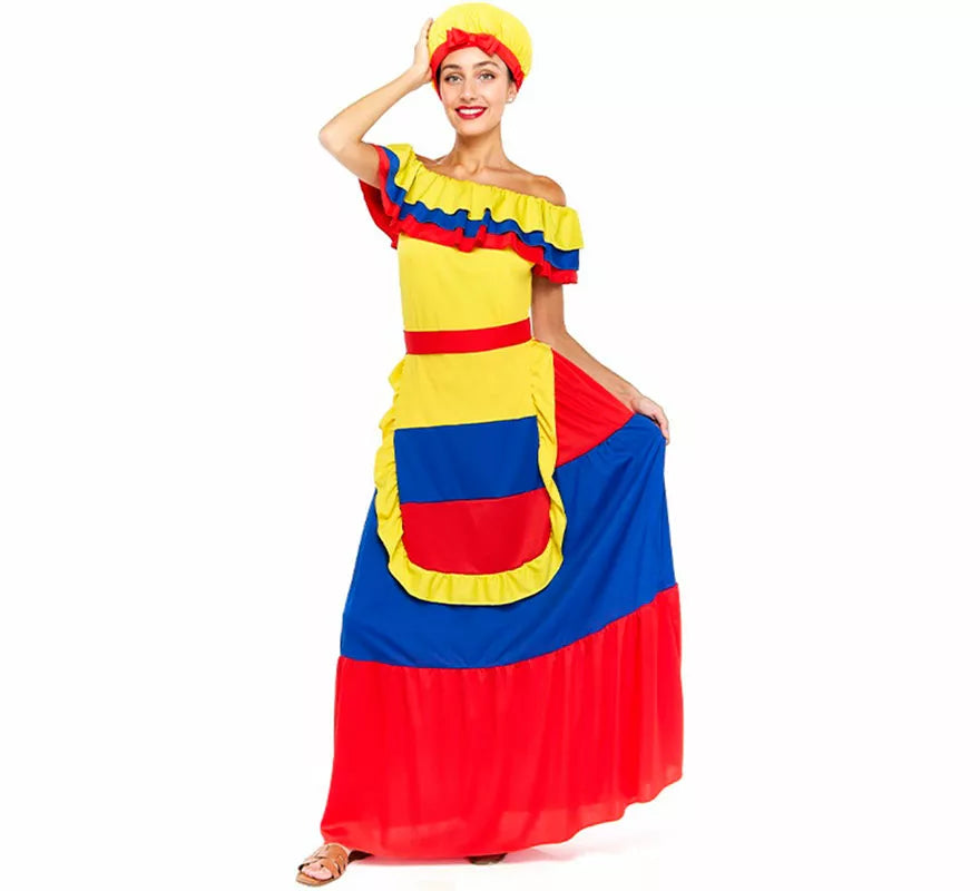Translation missing: es.Disfraz de Palenquera para mujer