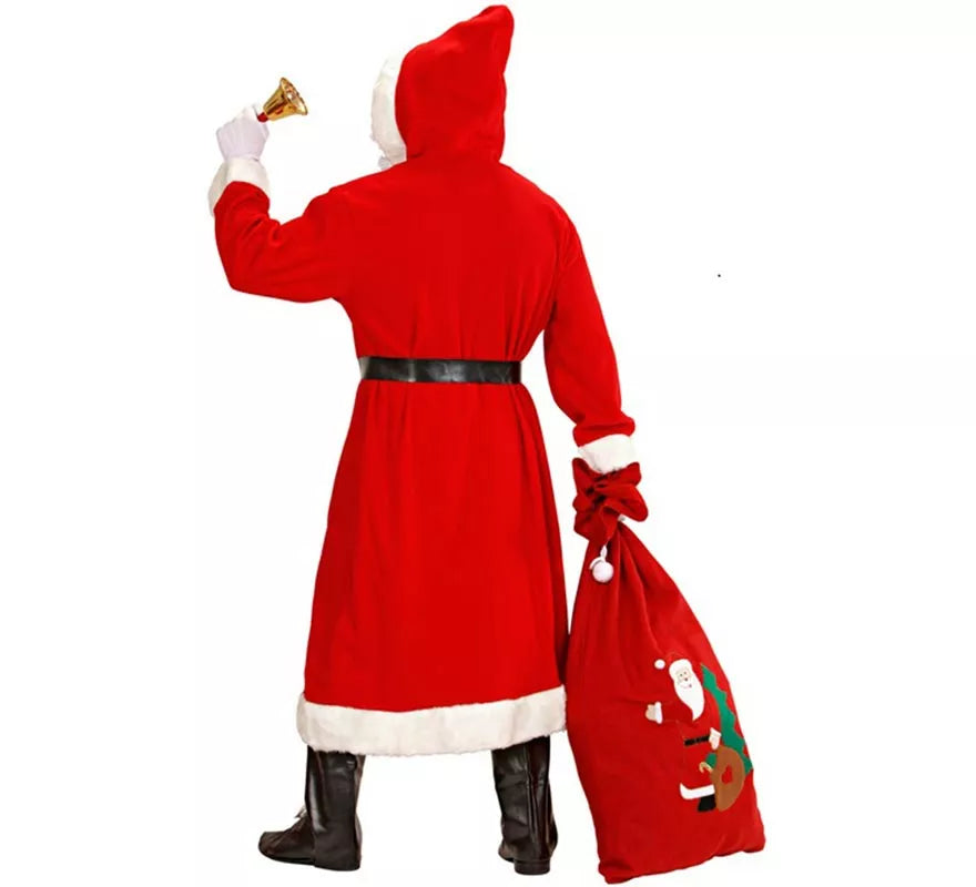 Translation missing: es.Disfraz de Papá Noel Clásico Súper Lujo para hombre