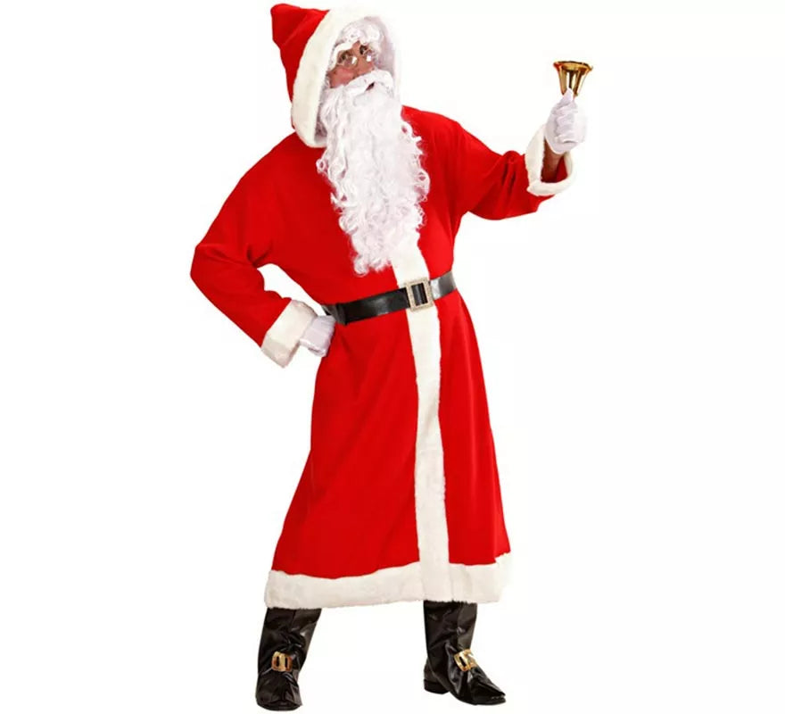 Translation missing: es.Disfraz de Papá Noel Clásico Súper Lujo para hombre