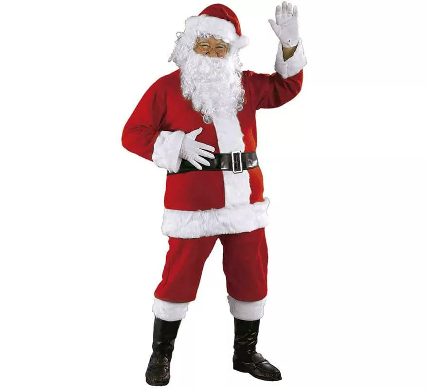 Translation missing: es.Disfraz de Papá Noel Deluxe para hombre