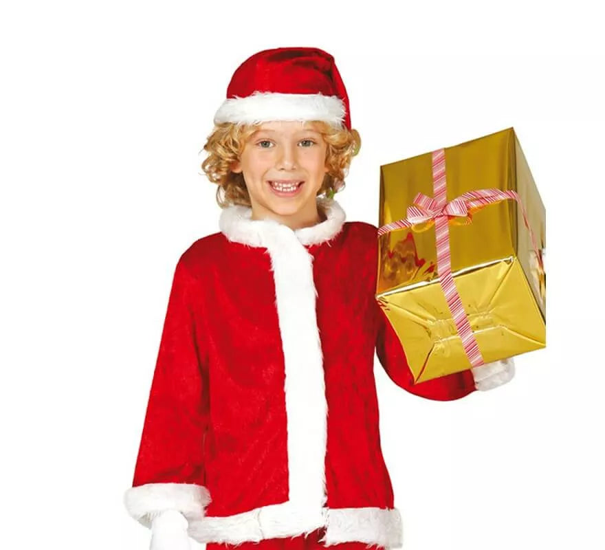 Translation missing: es.Disfraz de Papa Noel Extra para niño